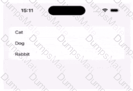 App-Development-with-Swift-Certified-User Question 11