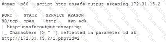 CS0-003 Question 116