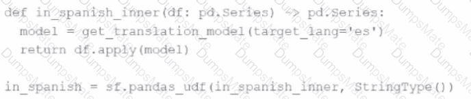 Databricks-Certified-Associate-Developer-for-Apache-Spark-3.5 Question 12