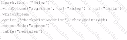 Databricks-Certified-Data-Engineer-Associate Question 22