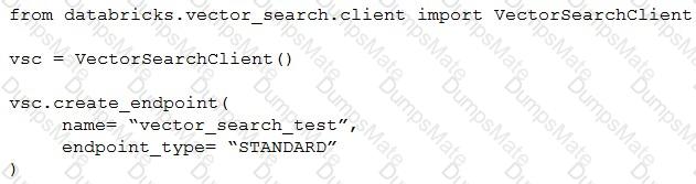 Databricks-Generative-AI-Engineer-Associate Question 17