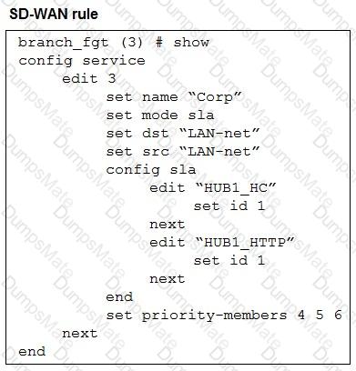 FCSS_SDW_AR-7.6 Question 18