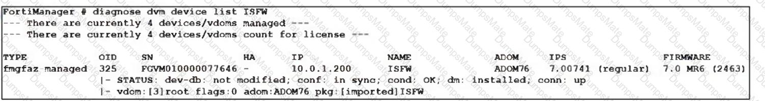 NSE6_FMG_AD-7.6 Question 12