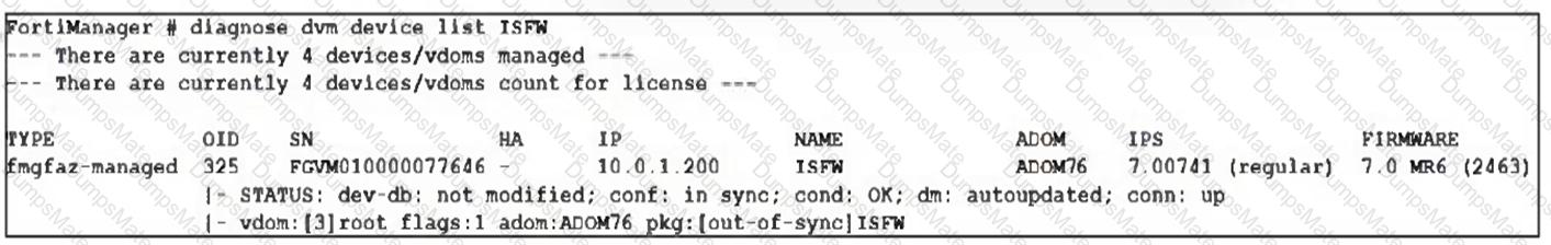 NSE6_FMG_AD-7.6 Question 12