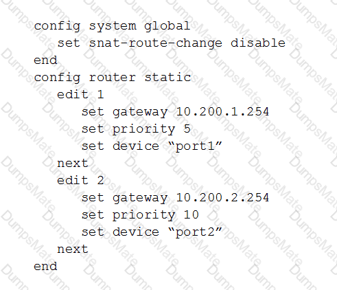 NSE7_EFW-6.4 Question 5