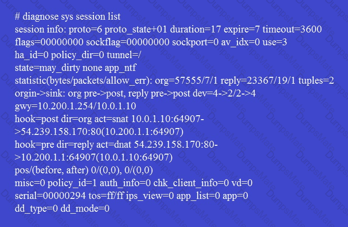 NSE7_EFW-6.4 Question 5