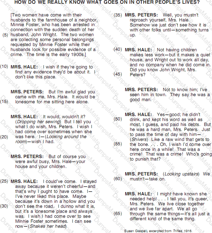 GED-Reading Question 9