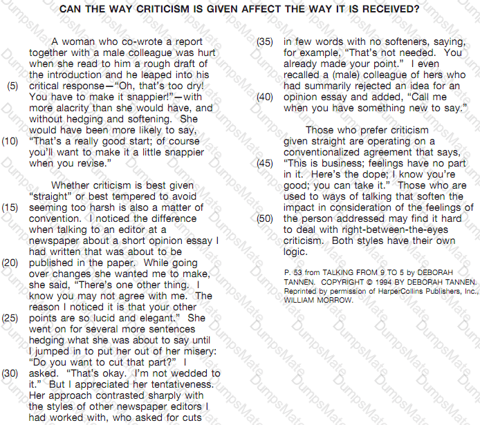 GED-Reading Question 7