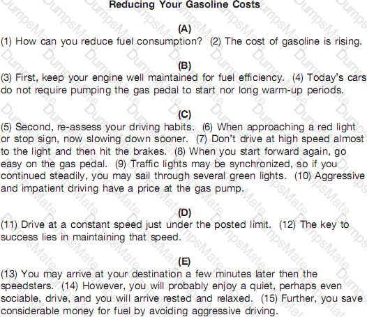 GED-Writing Question 19