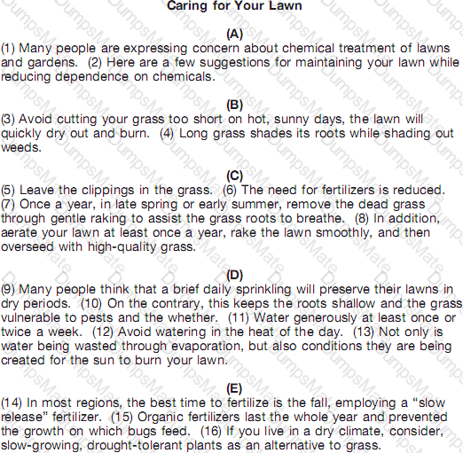 GED-Writing Question 5