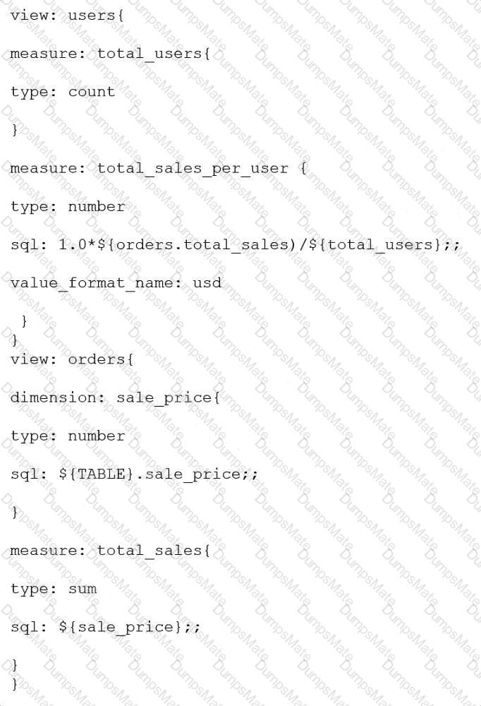 LookML-Developer Question 5