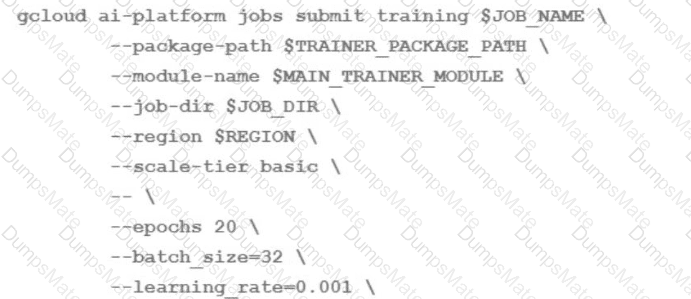 Professional-Machine-Learning-Engineer Question 71