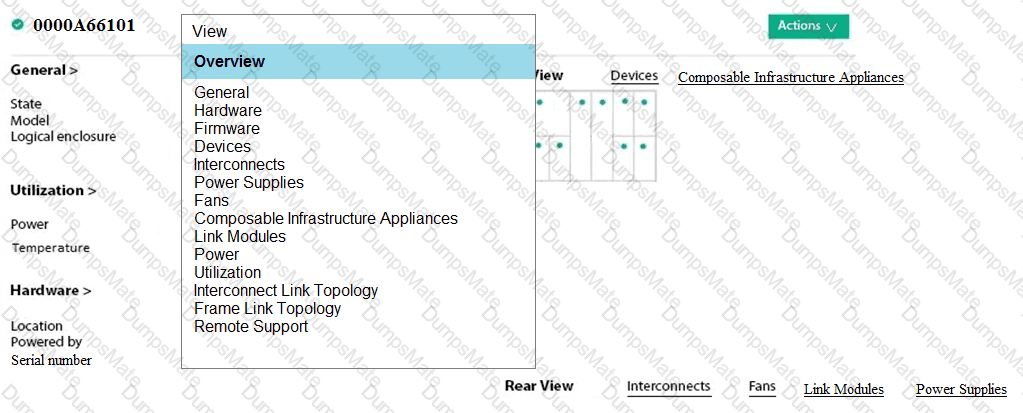 HPE0-S58 Question 11