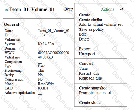 HPE0-S58 Question 4