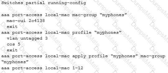 HPE6-A46 Question 8