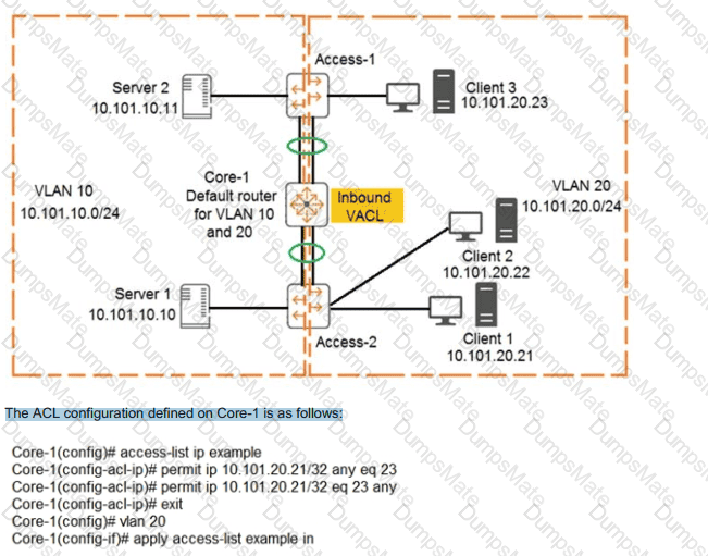 HPE6-A73 Question 16