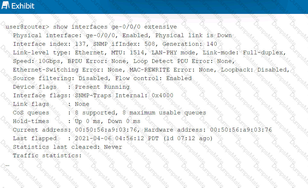 JN0-104 Question 12