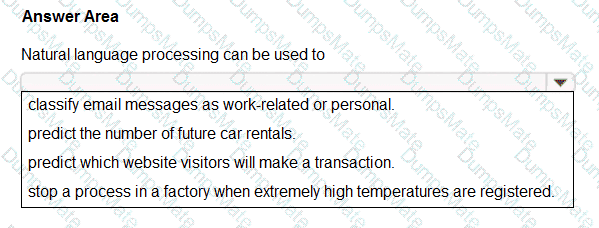 AI-900 Question 69