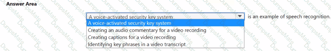 AI-900 Question 43