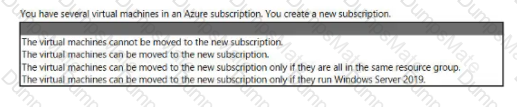 AZ-900 Question 109