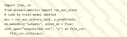 DP-100 Question 67