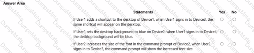 MD-101 Question 22