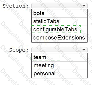 MS-600 Answer 25