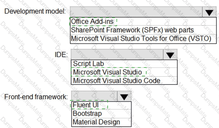 MS-600 Answer 23