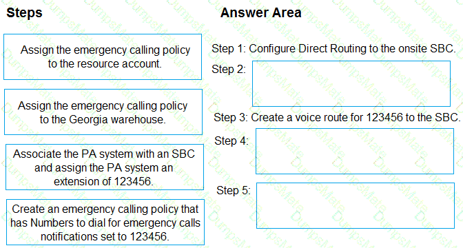 MS-720 Question 7