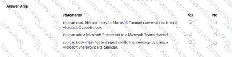 MS-900 Question 92