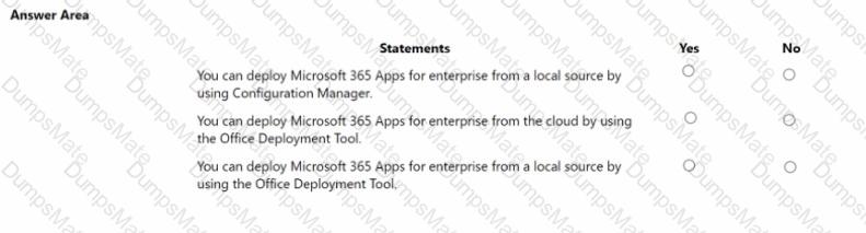 MS-900 Question 36