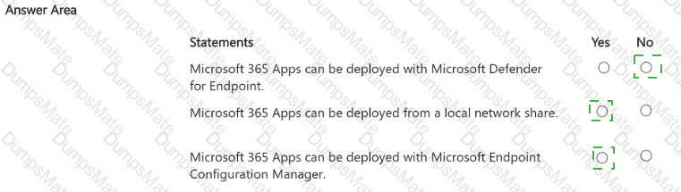 MS-900 Answer 109