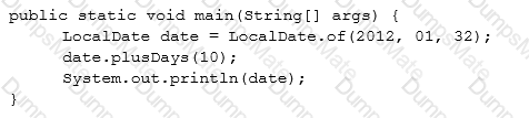 1z0-808 Question 17