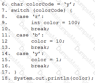 1z0-808 Question 12