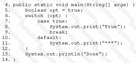 1z0-808 Question 21