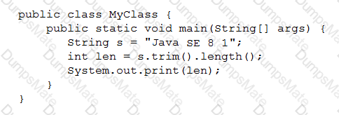 1z0-808 Question 27