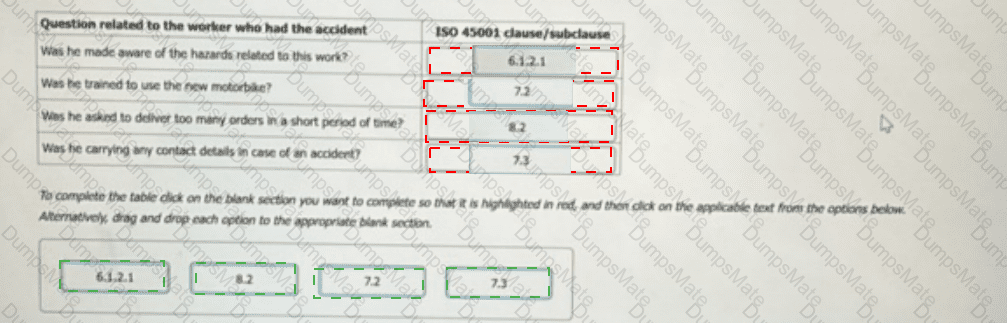 ISO-45001-Lead-Auditor Answer 30