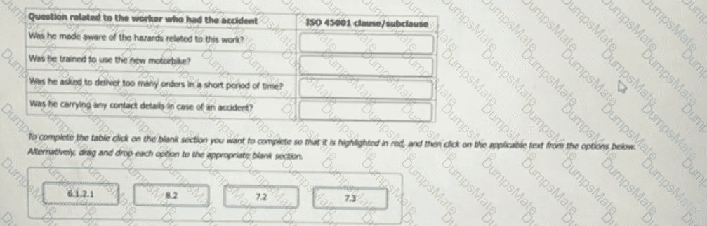 ISO-45001-Lead-Auditor Question 9