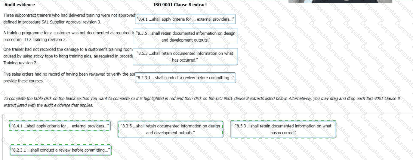 ISO-9001-Lead-Auditor Answer 10