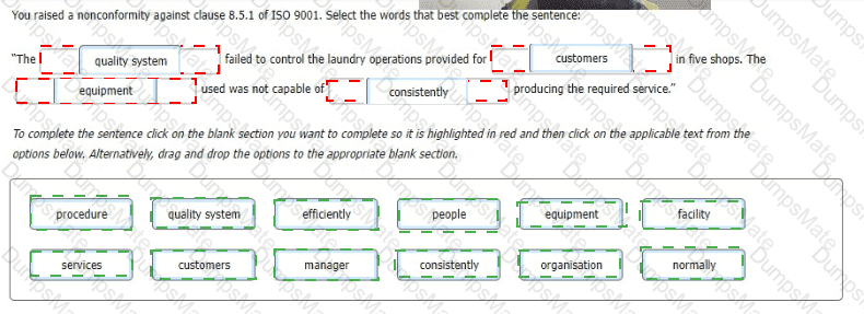 ISO-9001-Lead-Auditor Answer 6