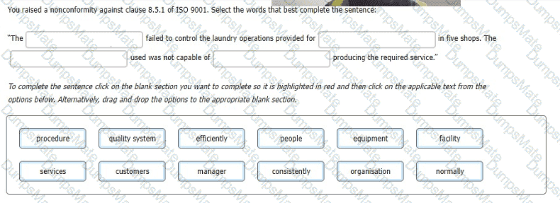 ISO-9001-Lead-Auditor Question 6