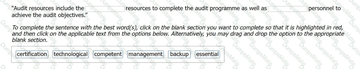 ISO-IEC-27001-Lead-Auditor Question 122