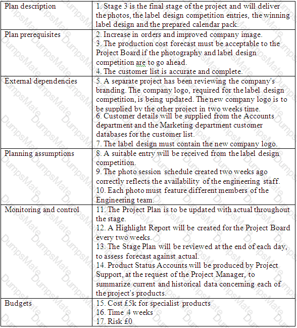 Prince2-Practitioner Question 38