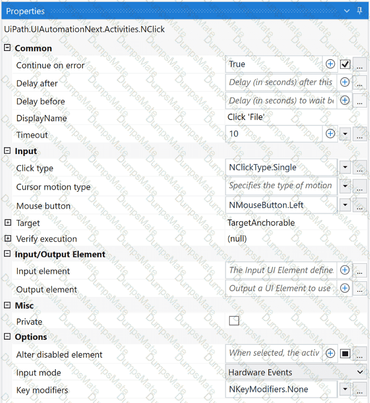 UiPath-ADAv1 Question 11