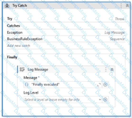 UiPath-ADAv1 Question 61