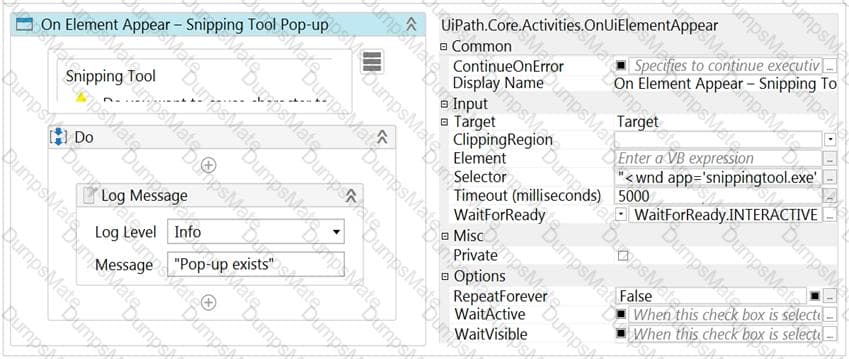 UiPath-ARDv1 Question 23